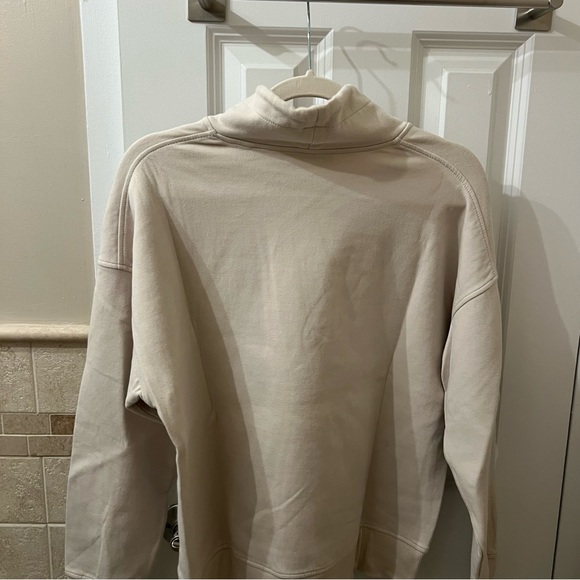 Vince Sweaters Vince Funnel Pullover Sweater Sandstone Beige Poshmark